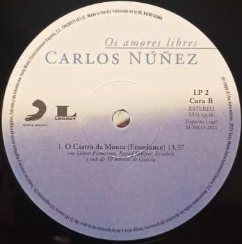 2LP Carlos Núñez: Os Amores Libres