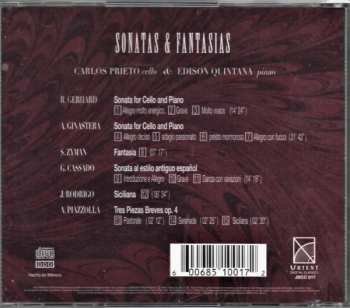 CD Carlos Prieto: Sonatas & Fantasías