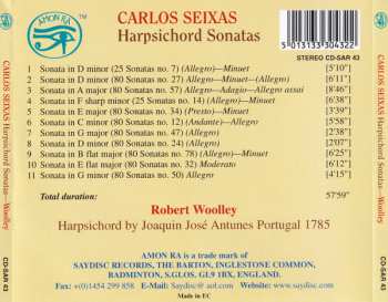 CD Carlos Seixas: Harpsichord Sonatas