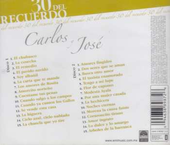 2CD Carlos Y Jose: 30 Del Recuerdo