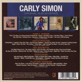 5CD/Set di cofanetti Carly Simon: Original Album Series