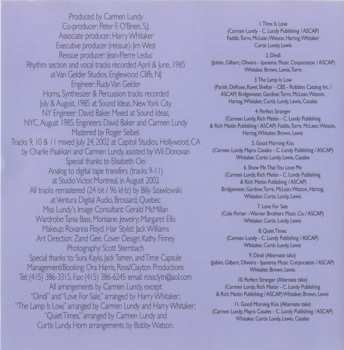 CD Carmen Lundy: Good Morning Kiss