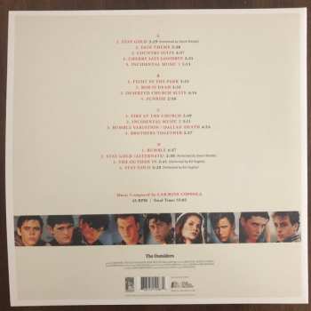 2LP Carmine Coppola: The Outsiders - 30th anniversary edition CLR