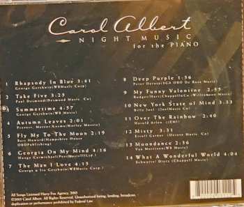 CD Carol Albert: Night Music