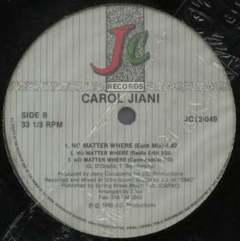 LP Carol Jiani: No Matter Where