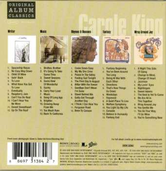 5CD/Set di cofanetti Carole King: Original Album Classics