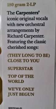 2LP The Royal Philharmonic Orchestra: Carpenters With The Royal Philharmonic Orchestra