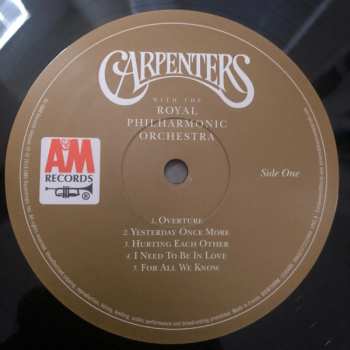 2LP The Royal Philharmonic Orchestra: Carpenters With The Royal Philharmonic Orchestra