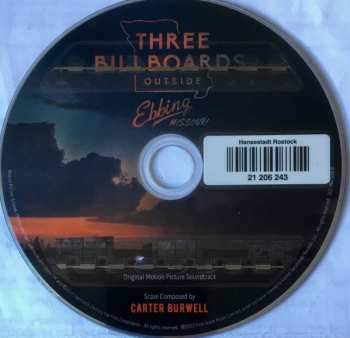 CD Carter Burwell: Three Billboards Outside Ebbing, Missouri (Original Motion Picture Soundtrack)