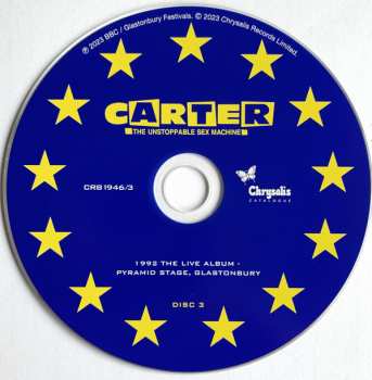 3CD/DVD Carter The Unstoppable Sex Machine: 1992 The Love Album
