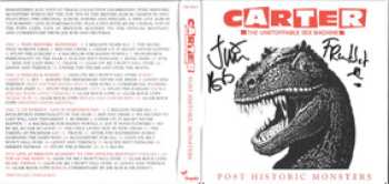 3CD/DVD Carter The Unstoppable Sex Machine: Post Historic Monsters