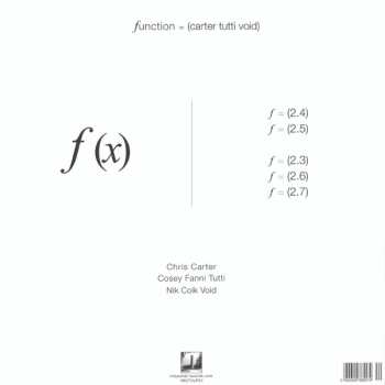 LP Carter Tutti Void: 𝒇 (x)