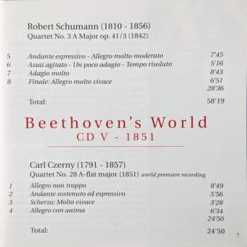 5CD Robert Schumann: Beethovens Welt 1799 - 1851 / Der Revolutionär & Seine Rivalen