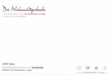 LP/CD Cassandra Steen: Der Weihnachtsgedanke CLR
