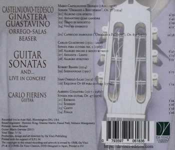 CD Mario Castelnuovo Tedesco: Guitar Sonatas And... Live In Concert