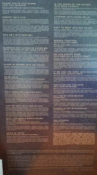 LP Casting Crowns: Lifesongs: A Celebration Of The First 20 Years