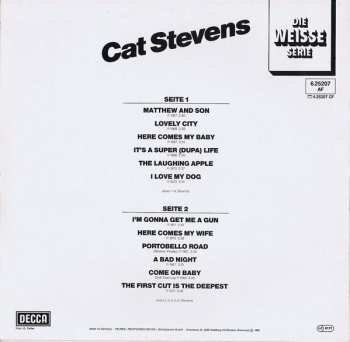 LP Cat Stevens: Die Weisse Serie