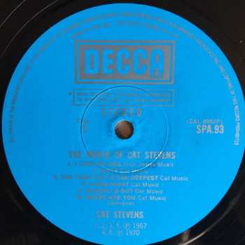 LP Cat Stevens: The World Of Cat Stevens