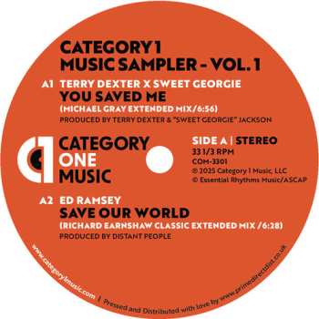 Album Category 1 Music Sampler Vol. 1 / Various: Category 1 Music Sampler Vol. 1