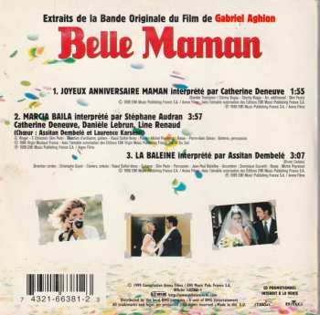 CD Line Renaud: Extraits De La Bande Originale Du Film De Gabriel Aghion "Belle Maman"