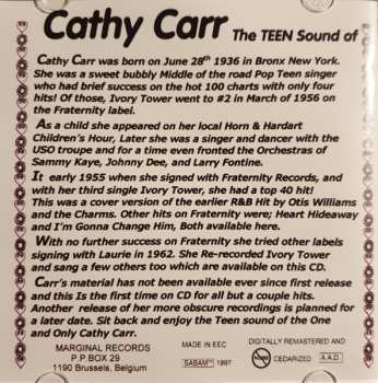 CD Cathy Carr: The Teen Sound Of...