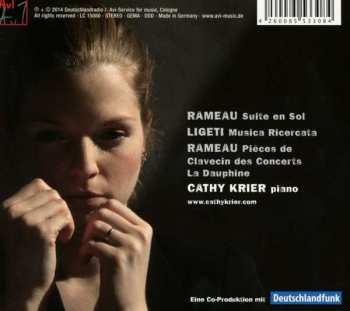 CD Cathy Krier: Rameau - Ligeti