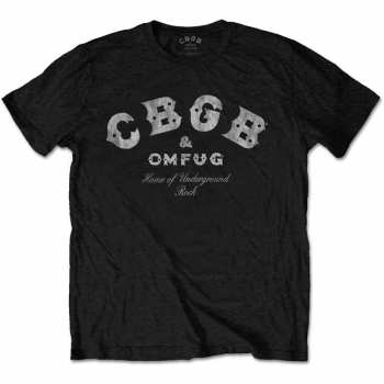 Merch Cbgb: Maglietta Classic Logo Cbgb 