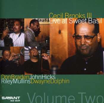 CD Cecil Brooks III: Live At Sweet Basil Volume Two