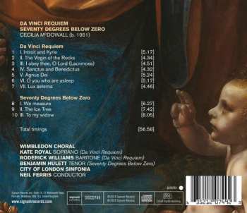 CD City Of London Sinfonia: Da Vinci Requiem / Seventy Degrees Below Zero