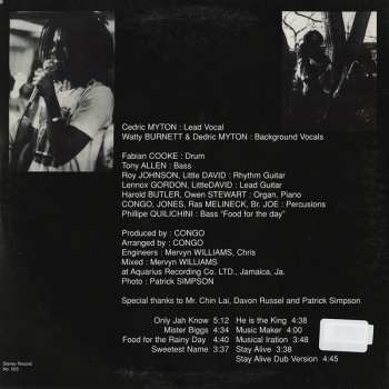 LP The Congos: Image Of Africa