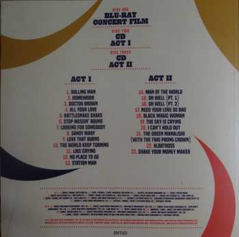 4LP/2CD/Set di cofanetti/Blu-ray Mick Fleetwood & Friends: Celebrate The Music Of Peter Green And The Early Years Of Fleetwood Mac DLX