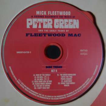 4LP/2CD/Set di cofanetti/Blu-ray Mick Fleetwood & Friends: Celebrate The Music Of Peter Green And The Early Years Of Fleetwood Mac DLX