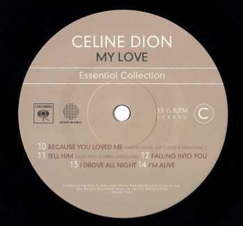 2LP Céline Dion: My Love (The Essential Collection)