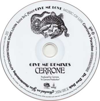 2LP/CD Cerrone: Give Me Remixes LTD