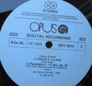 LP César Franck: Organ Works 2