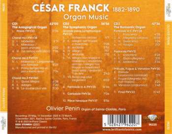 3CD César Franck: Organ Music
