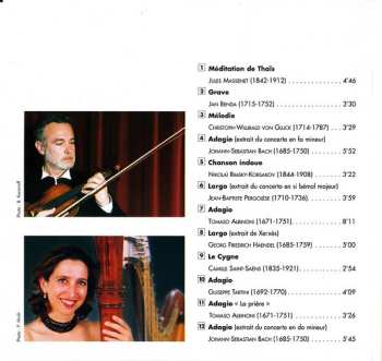 CD Cesar Velev: Méditation - Violon & Harpe