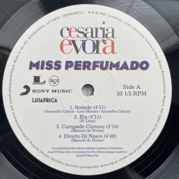 2LP Cesaria Evora: Miss Perfumado
