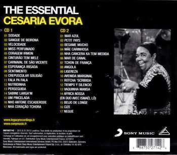 2CD Cesaria Evora: The Essential Cesaria Evora