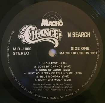 LP Chance Martin: In Search