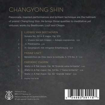 CD Ludwig van Beethoven: Beethoven, Liszt Chopin