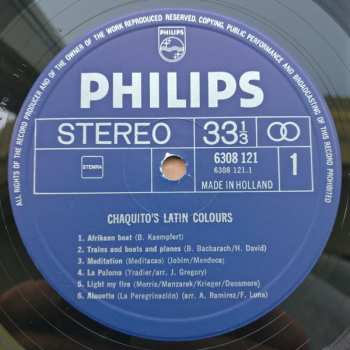 LP Chaquito: Latin Colours