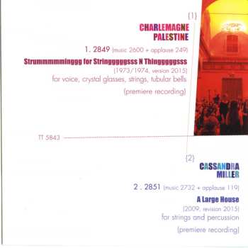 CD Charlemagne Palestine: aaangelicaaa may 10th. 2015