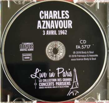 CD Charles Aznavour: 3 Avril 1962