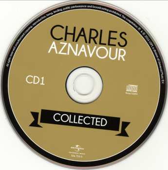 3CD/Set di cofanetti Charles Aznavour: Collected