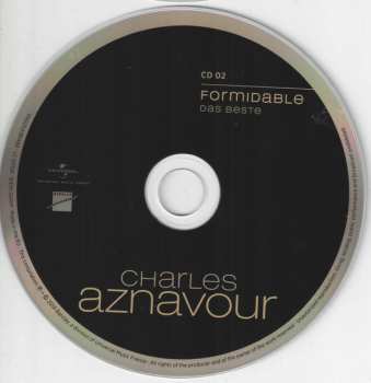 2CD Charles Aznavour: Formidable - Das Beste