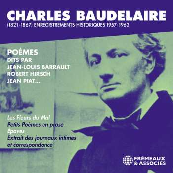 Album Charles Baudelaire  Enregistrements His: Charles Baudelaire