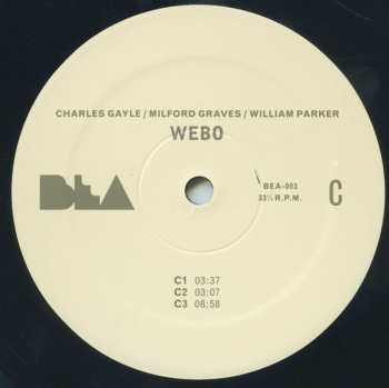 3LP/Set di cofanetti William Parker: Webo