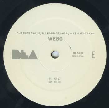 3LP/Set di cofanetti William Parker: Webo