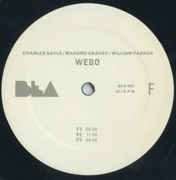 3LP/Set di cofanetti William Parker: Webo